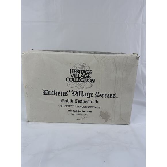 Dept 56 DICKENS VILLAGE Peggotty's Seaside Cottage 5550 Christmas HOUSE Heritage - Picture 6 of 7